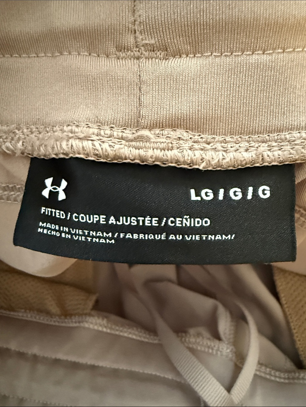 Under Armour Grey-Taupe Performance Joggers - Picture 2 of 5